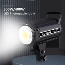 LATZZ 400W 200W Portable Led Video COB Light 3200K-5600K Photography Light Video