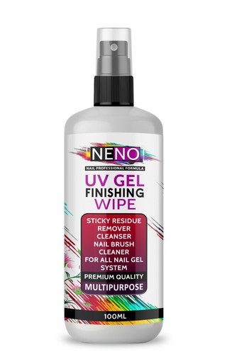 UV Nail Gel Finishing Wipe Off Residue Remover Brush Cleaner Solution UK SELLER - Picture 7 of 13