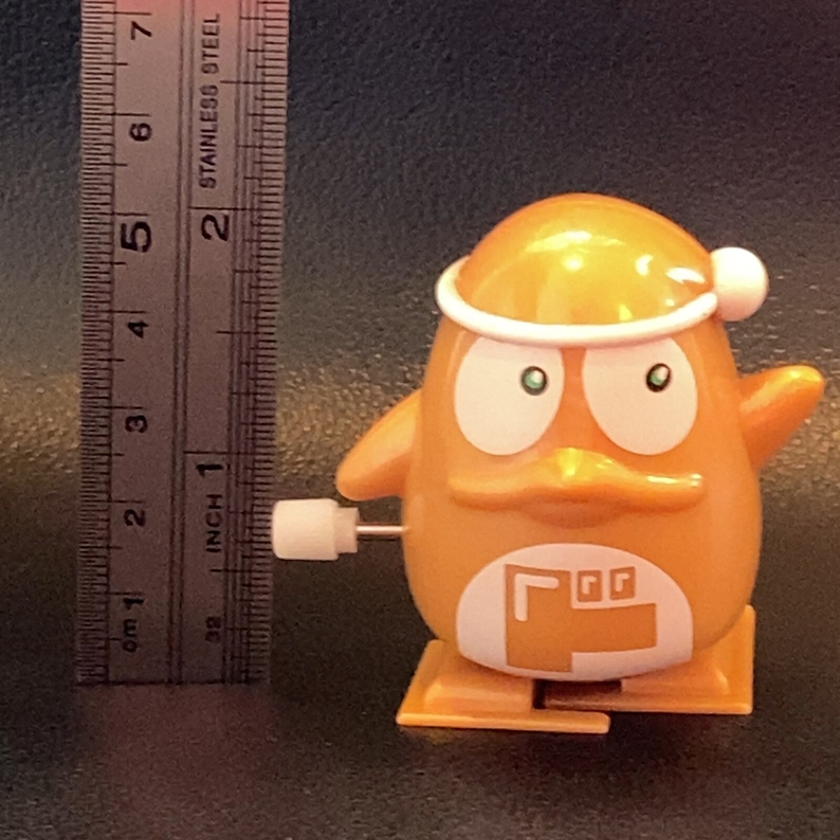 Gold Donpen Don Don Donki Don Quijote Wind-Up Toy Figure