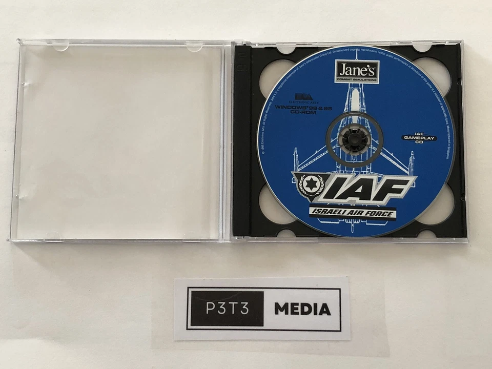 IAF: Israeli Air Force (PC CD-ROM 2 - Disc Set) Jane's Combat Simulations Game - Image 2 of 4