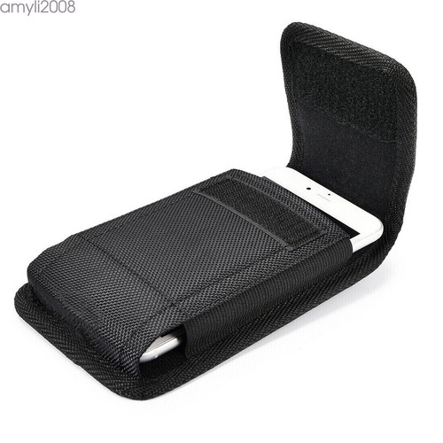 Cell Phone Holster Pouch Cover Wallet Case with Belt Loop for iphone Samsung - Picture 3 of 19
