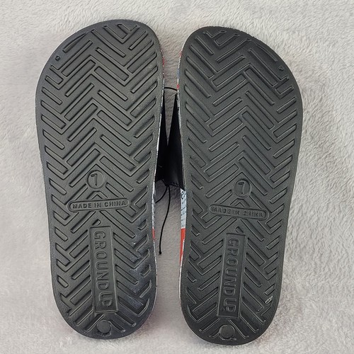 Budweiser Beer Logo Mens EVA Slides Slip On Beach Pool Sandal Size 7 - Picture 8 of 12
