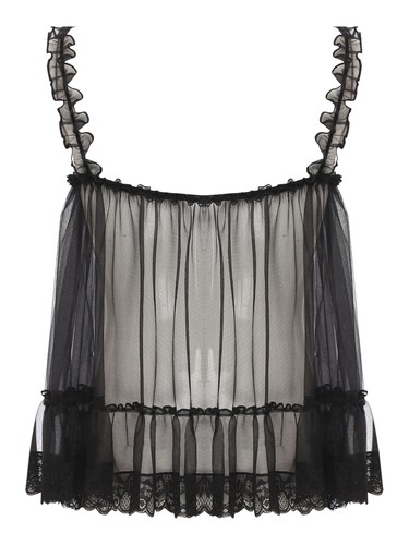 Women Tempting Lingerie Lace Sheer Babydoll Dress Underwear Nightwear Sleepwear - Picture 23 of 78