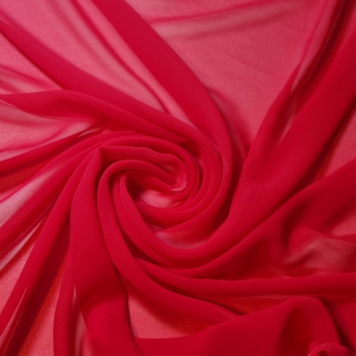 Chiffon Sheer Fabric Plain Crepe Polyester Dress Craft Wedding Arch Material 44" - Picture 66 of 99