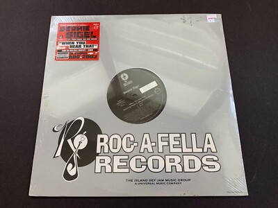 Beanie Sigel  Dirt McGirt ODB When you Hear That 12  Single, Rock-A-Fella Sealed