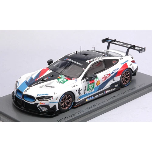 MODELLINO AUTO 1:43 TRUE SCALE TSM SPARK BMW M8 GTE 24H LE MANS 2018 MODELLISMO - Immagine 4 di 4