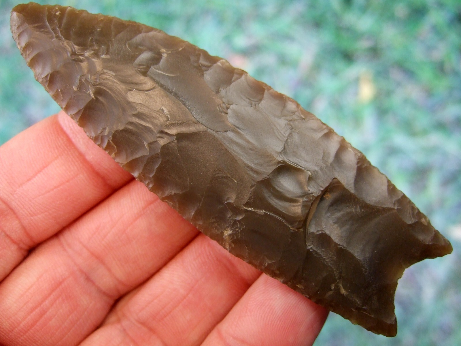 Super Fine 3 13/16 inch Illinois Clovis Point with Butler COA