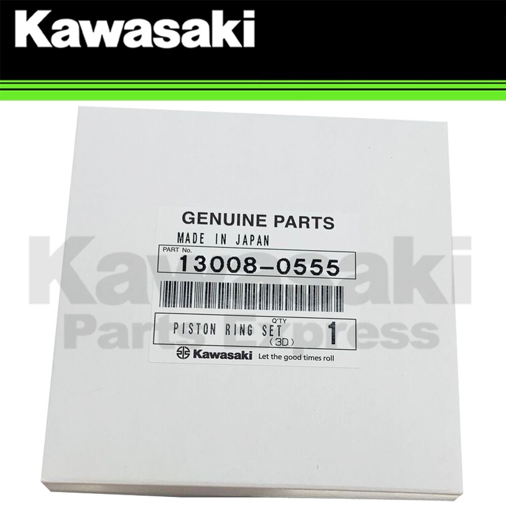 パート11 NEW 2012 - 2023 GENUINE KAWASAKI KX450F KX450 X SR PISTON RING SET