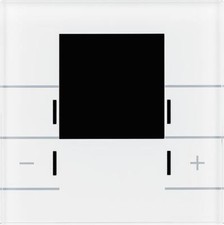 MDT Glas Raumtemperaturregler Smart mit Farbdisplay Weiß