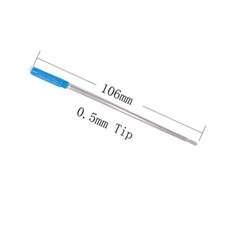 Tip: 0.5mm 4.17 in / 106mm 2Pcs 6Pcs 12Pcs Blue Ballpen Pen Refills