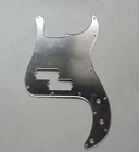 Standard Precision Bass P Bass Pickguard Scrach Plate Silver Mirror 1  Ply