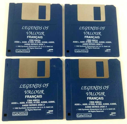 Gioco Commodore Amiga Legends Of Valour Spedizione Veloce E Tracciata - Picture 1 of 2