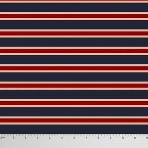 Stripe Print Indian Cotton Fabric 42 Inches Wide Crafting Sewing Supply By mtr