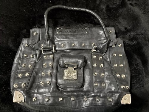 borsa con borchie lux de ville - Foto 2 di 11