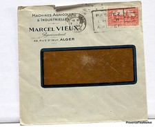  LETTRE  ALGERIE ALGER MARCEL VIEUX 1936  166ca173