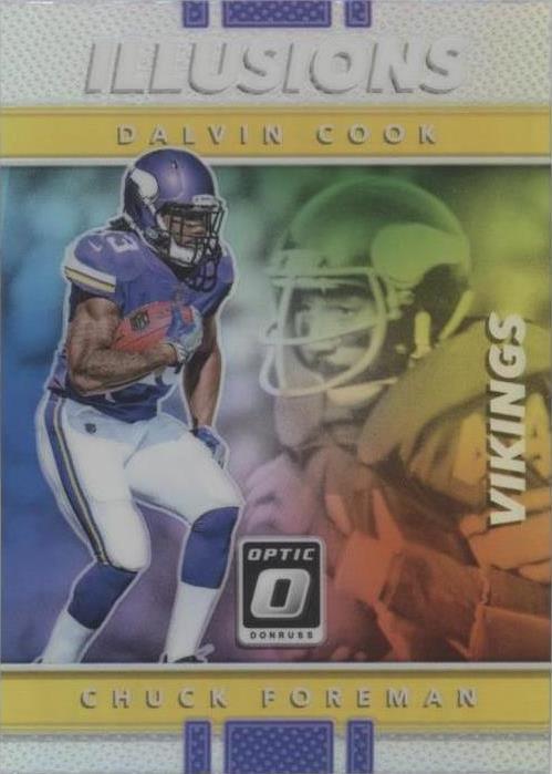 2017 Donruss Optic Chuck Foreman Dalvin Cook #5 - 1 of 2
