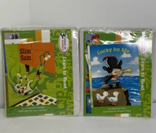 Hooked on Phonics Learn to Read Lucky for Me Set and Slim Sam Set