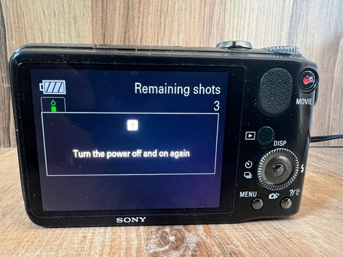 Sony Cybershot DSC-HX10V 18.2 MP Digital Camera AS IS - STUCK LENS! FOR REPAIR - Picture 2 of 17
