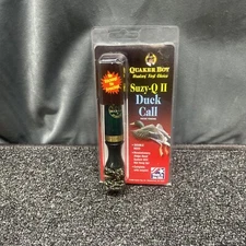 Vintage Duck Call Double Reed Quaker Boy Suzy-Q II In Package With Rare Cassette