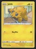 2020 POKEMON SWORD & SHIELD VIVID VOLTAGE GAME CARD - 055 Joltik COMMON /185