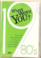 1980's: WHERE WERE YOU - Volume 3 - DVD