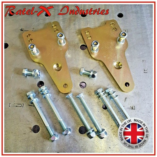 Defender Stoßdämpferaufnahme hinten Relocation Drop Plates 2 Zoll Land Rover Discovery 1 - Bild 1 von 5