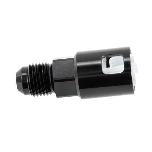 6AN Fuel Adapter Fitting to 3/8 Quick Connect LS W/ Clip Female - Picture 5 of 8