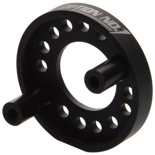 RC Car Aluminum Motor Mount Black for Tamiya TA01 / TA02/DF-01/Top Force Upgrade - Picture 2 of 6