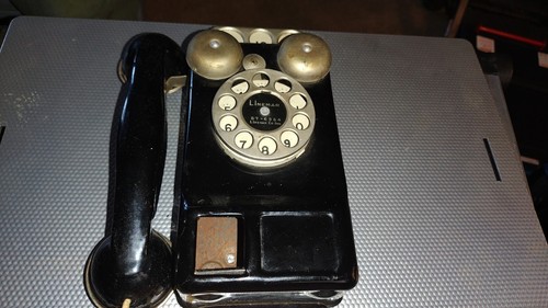 Linemar Spielzeug Münztelefon