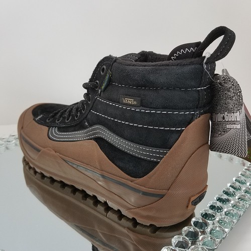 NUEVO VANS SK8-Hi MTE-2 - Para hombres Talla 10.5 - Gamuza Primaloft Negro/Goma DIP 508731 - Imagen 3 de 10