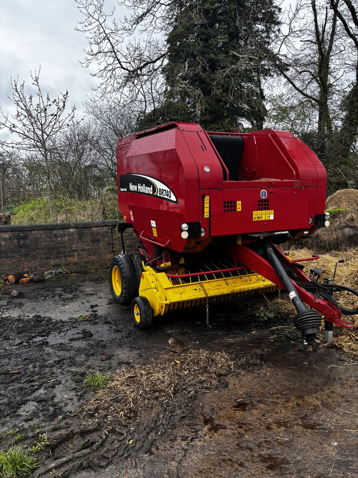 New Holland Br740 Round Baler eBay