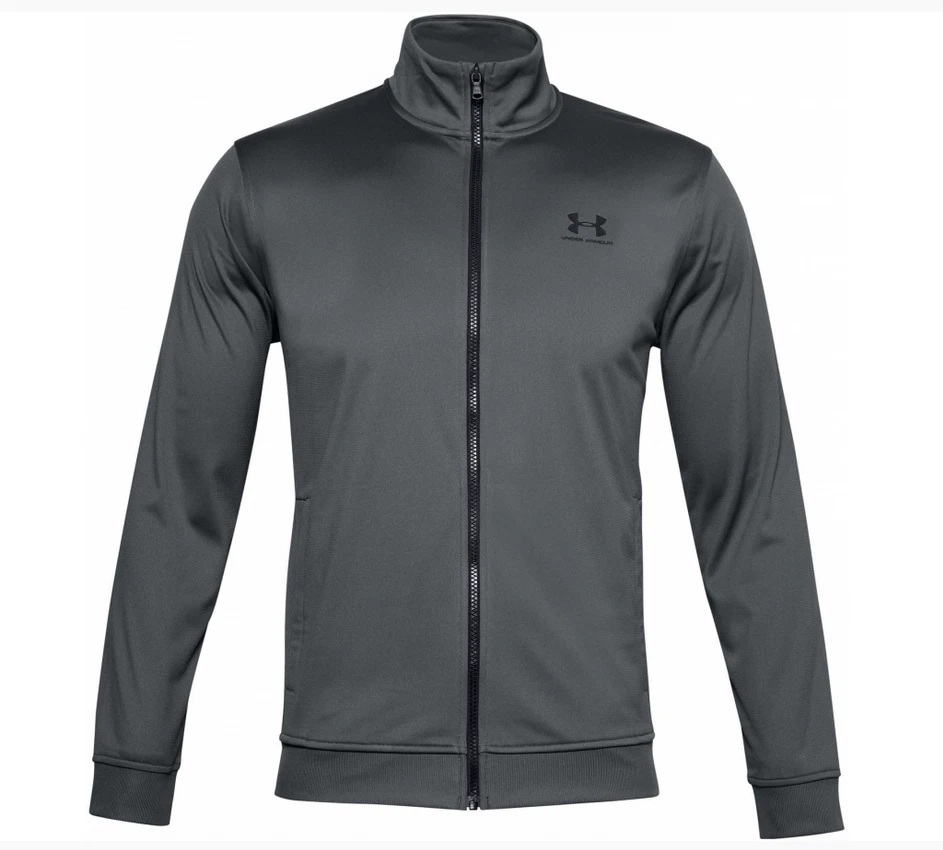 Hombres Under Armour UA Tricot Chaqueta Sudadera Cremallera Completa Pista Nueva Con Etiquetas