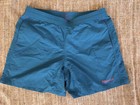 Marmot Girls Size XL Shorts Quick-dry Hiking Athletic Teal Blue Nylon 5” Inseam