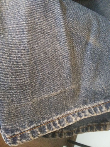 Vintage 2002 Levi's 505 Blue Jeans Regular Fit Straight Leg Men's 37x37 Tall - Picture 12 of 22