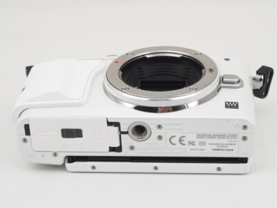 Olympus Pen Lite E-PL6 White Body Set lens Set IS Issue | eBay