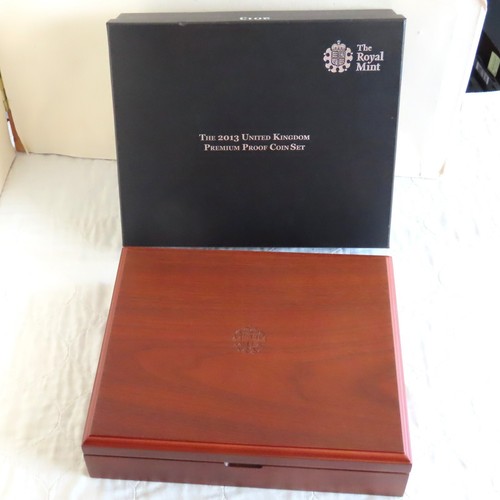 2013 UK ROYAL MINT 15 COIN PREMIUM PROOF COIN SET WITH £5 - complete - Picture 5 of 5