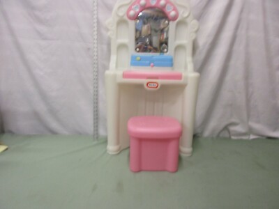 Vintage Little Tikes Beauty Salon Vanity Make Up Child Size Mirror Beauty Salon Vanity Make Up Child Size
