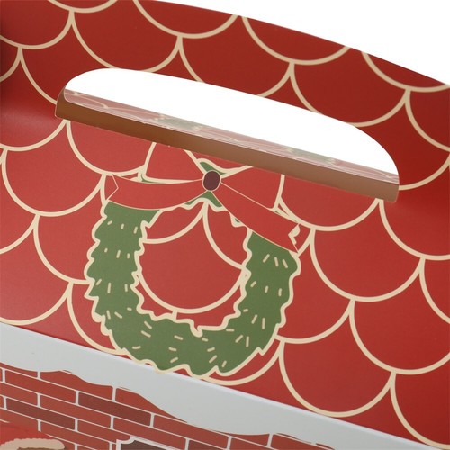 24PCS Christmas Cookie Boxes Candy Treat Cardboard Cookie Boxes School Party - 第 19/21 張圖片