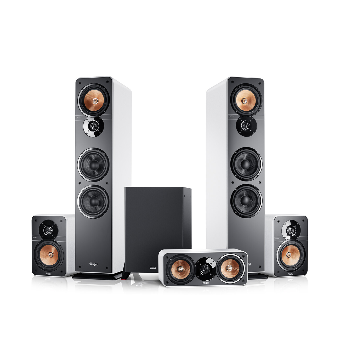 Teufel Ultima 40 Surround 5.1-Set Heimkino 5.1 Kino Lautsprecher Soundanlage