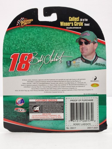 Winner's Circle (SHREK 2 Race Hood) Bobby Labonte #18 Shrek 2-1:64 Scale DieCast - Picture 2 of 22