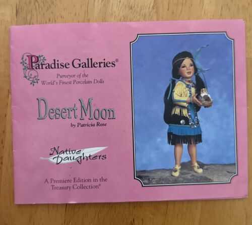 TREASURY COLLECTION PARADISE GALLERIES DESERT MOON NATIVE DAUGHTERS DOLL - Picture 4 of 6