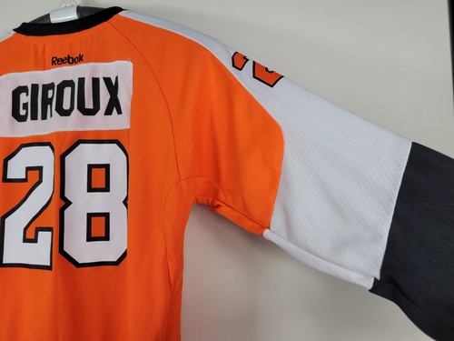 Claude Giroux #28 Philadelphia Flyers NHL Reebok 2013 Hockey Jersey Youth L / XL - Picture 19 of 21