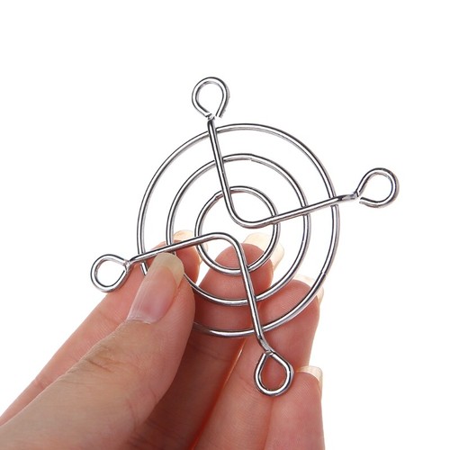 Fan for Protections Net Grille 5mm Dia Iron Mesh Safety Grid For Computer Case - Afbeelding 4 van 8