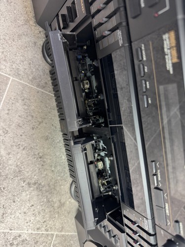 SHARP CD-X99H registratore radio ghettoblaster stereo vintage Giappone CD cassetta - Foto 12 di 19