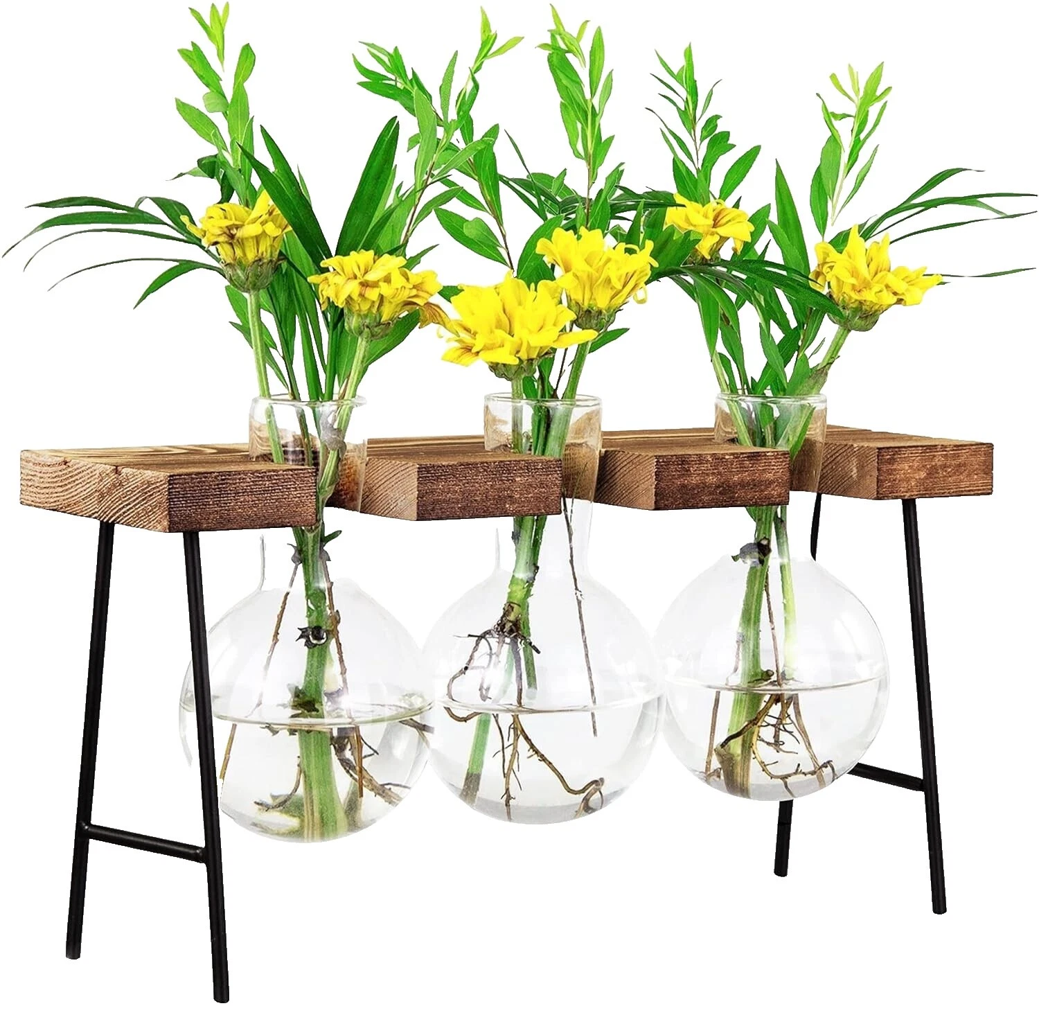 Jarrones moderna de madera