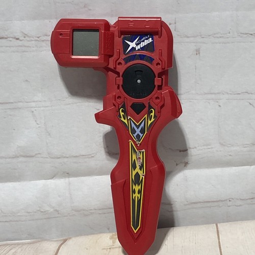 TOMY Beyblade Burst Red Digital Sword Launcher Xcalibur WBBA  - Picture 1 of 7