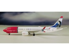 Aeroclassics ACEIFYF Norwegian 737-Max8 Clara Barton EI-FYF Diecast 1/400 Model