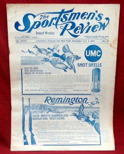 The Sportsmen's Review Vintage Magazine, Winchester, Lefever, LC Smith - Picture 7 of 11