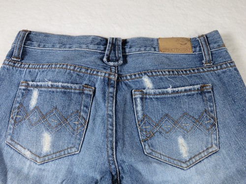Hot Kiss Jeans Womens Size 3 Straight Leg Blue Denim - Picture 8 of 8
