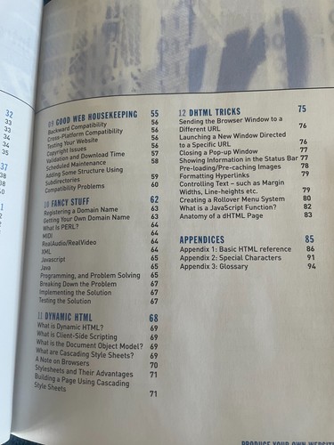 NEHT HANDBOOKS. PRODUCE YOUR OWN WEBSITE. FIRST EDITION. WITH CD - 第 5/7 張圖片